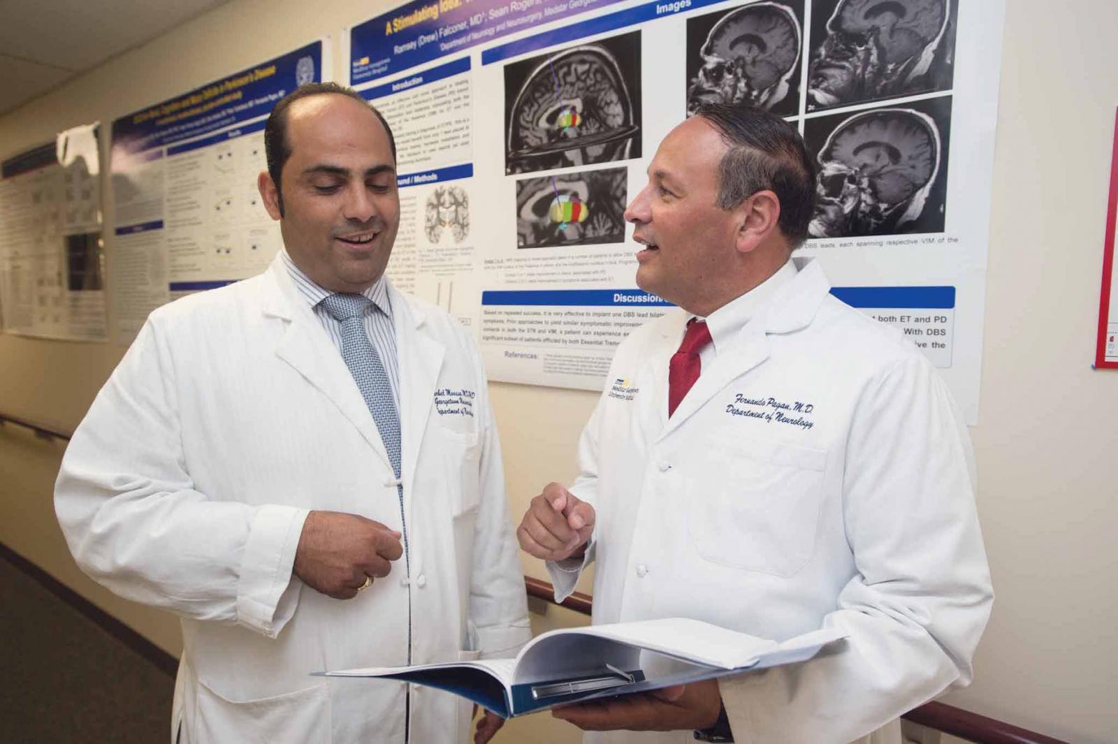 Dr. Charbel Moussa and Dr. Fernando Pagan