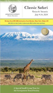 Travel Society Classic Safari 2024 PDF Brochure