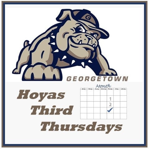 Jack the Bulldog, Hoyas Third Thursdays