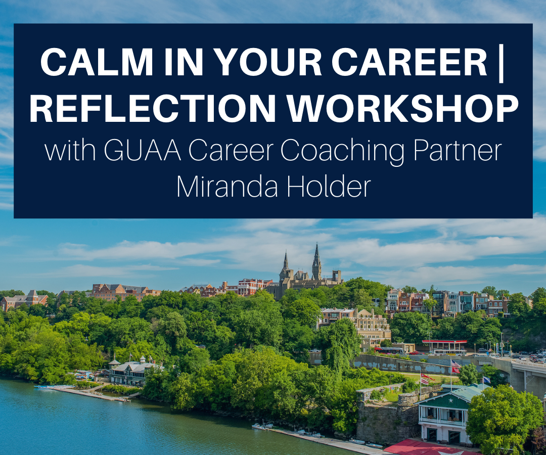 Calm in Your Career | Reflection Workshop
