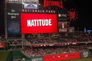 GEMA alumni DC enjoy a night at Nationals Park to watch a NATS game and get a behind-the-scenes look at the new park.