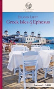 Travel Society Greek isles 2026 e-Brochure