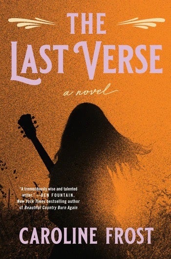 The Last Verse A Novel By Caroline Frost Book Cover