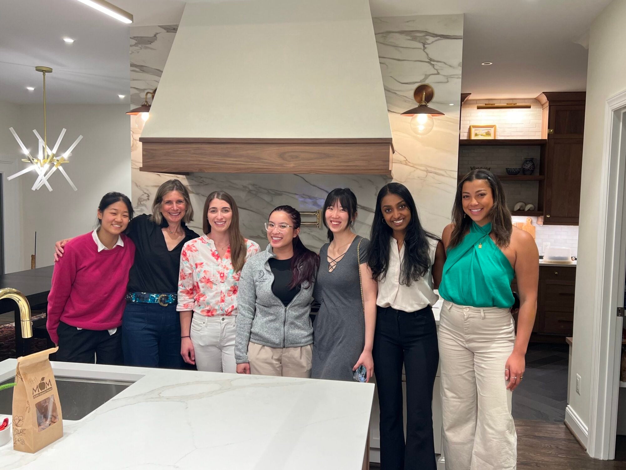 dine with a doc with students