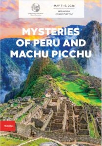 Mysteries of Peru 2026 e-brochure