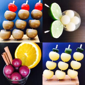 collage of cocktails
