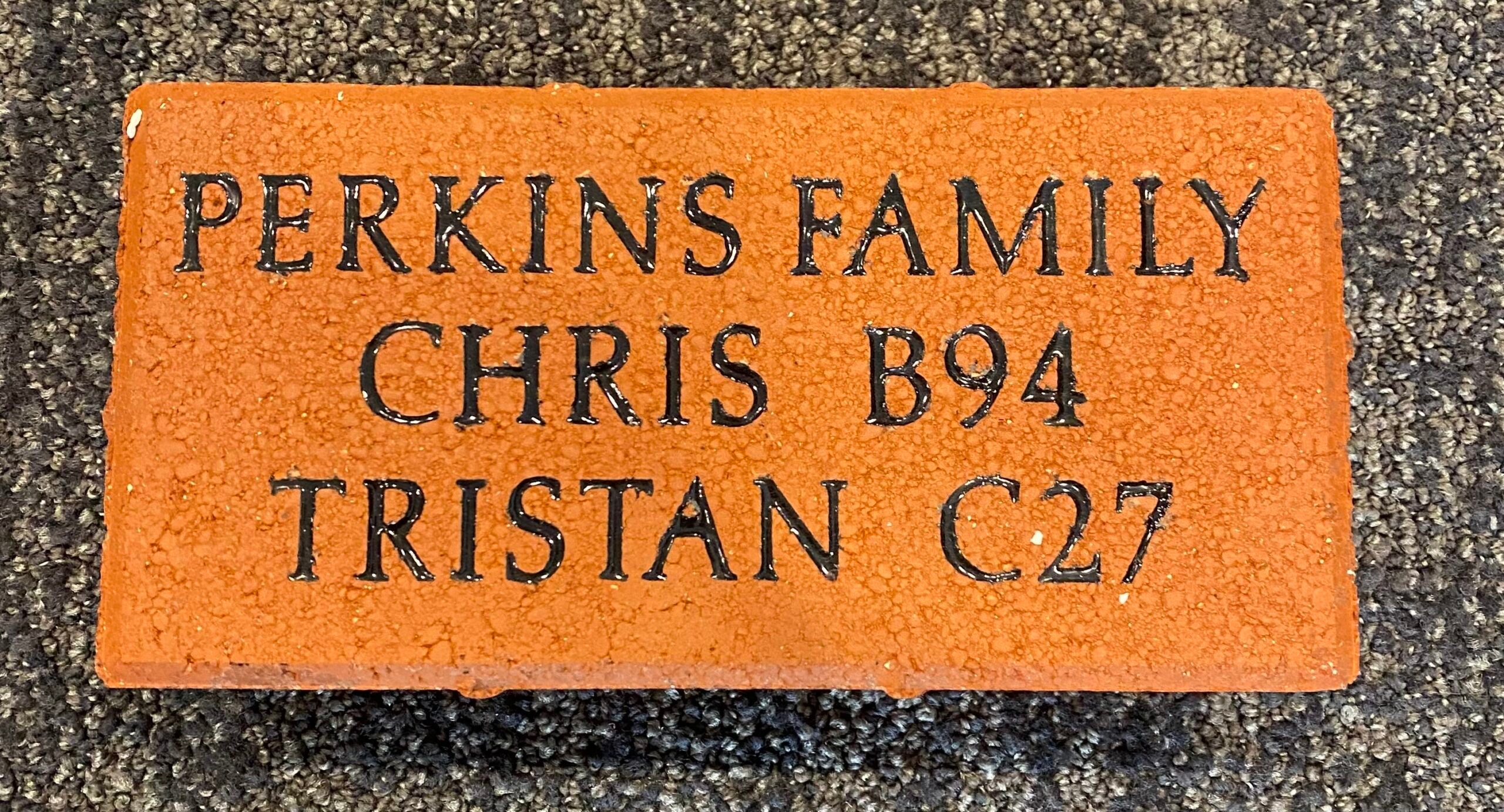 commemorative brick
