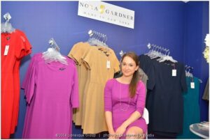 nora gardner with clothes