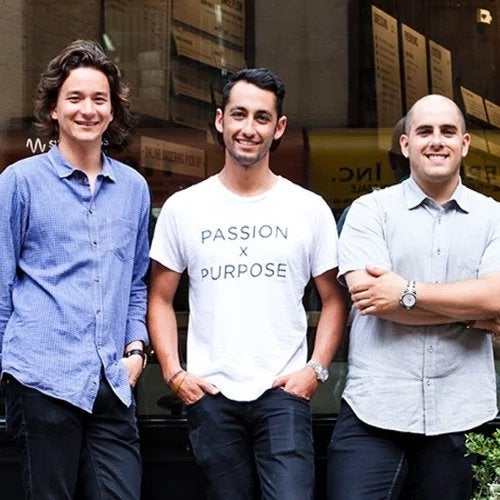 Nathaniel Ru (B’07), Jonathan Neman (B’07), and Nicolas Jammet (B’07)