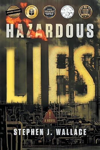 Hazardous Lies by Stephen J. Wallace Book Cover