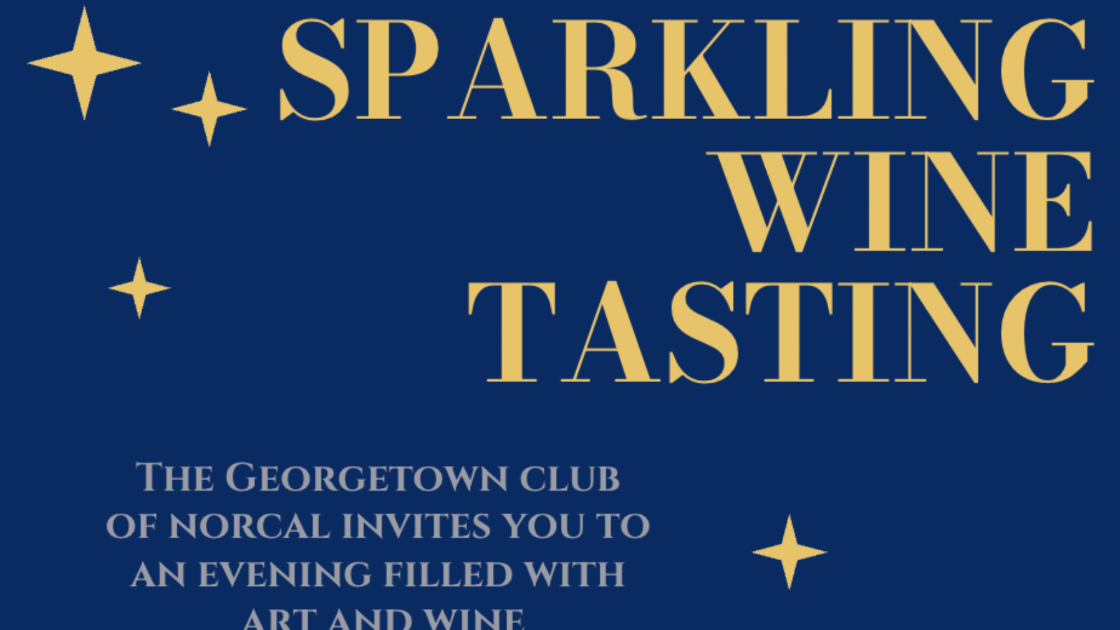 Sparkling Wine Tasting