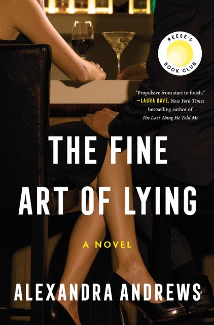 The Fine Art of Lying by Alexandra Andrews Book Cover