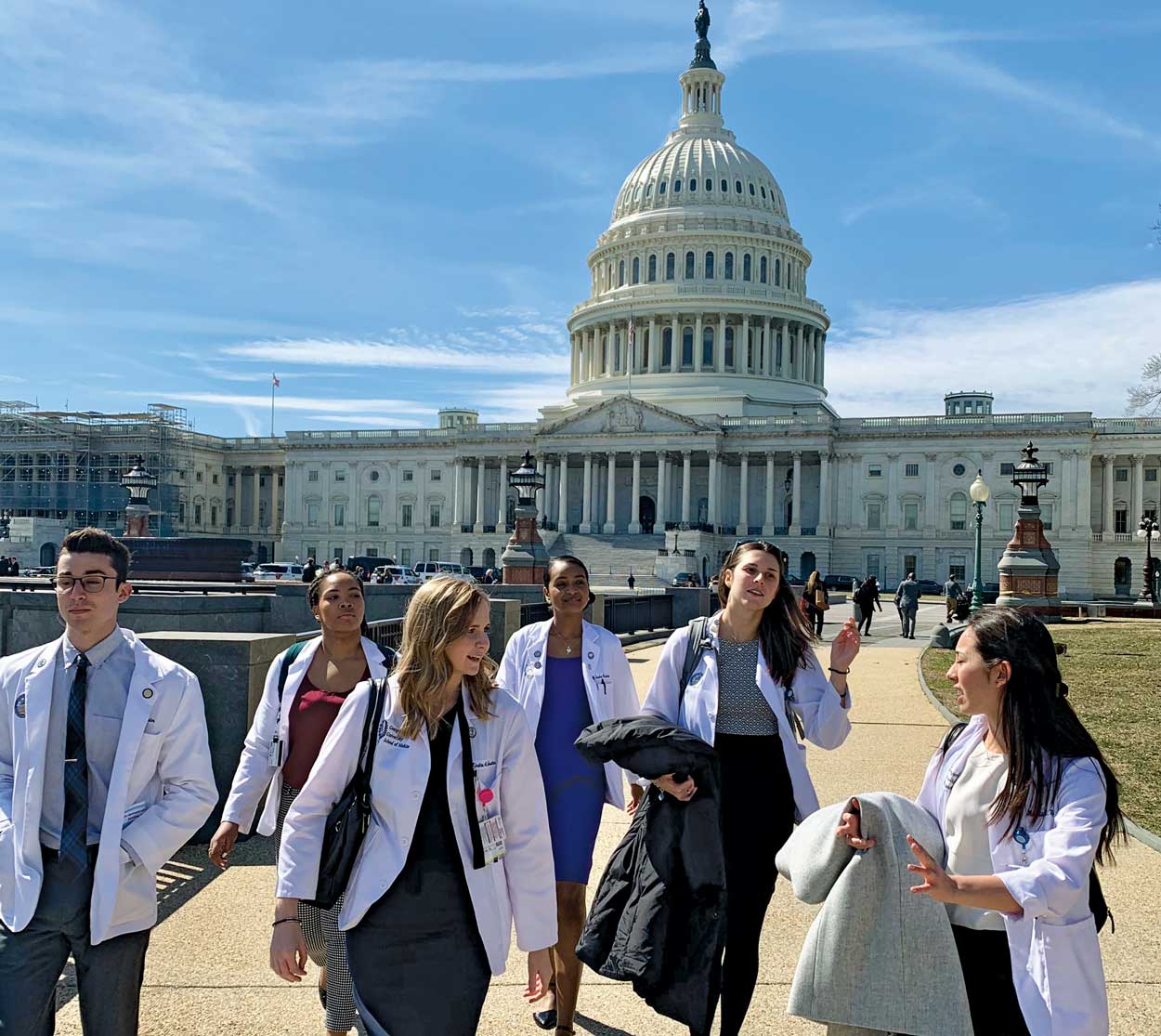 health Justice scholars at Capitol Hill