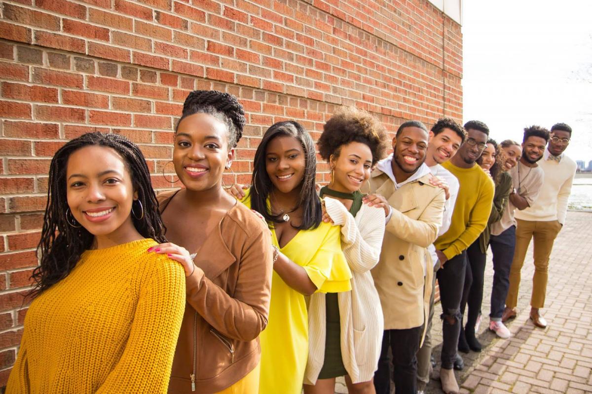 2017-2018 executive board of the Black Student Alliance